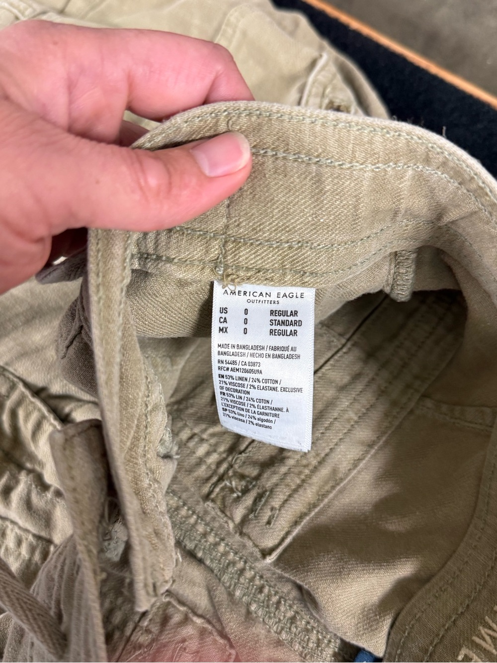 American Eagle Outfitters Women’s Relaxed  Cargo Pants